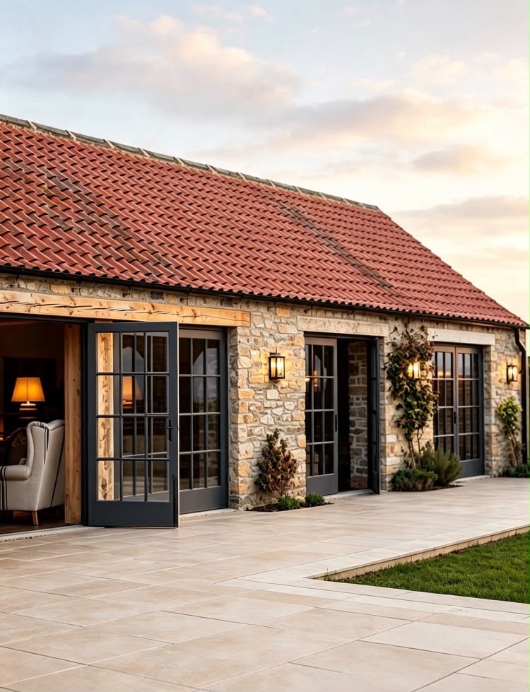 Barn conversion holiday home